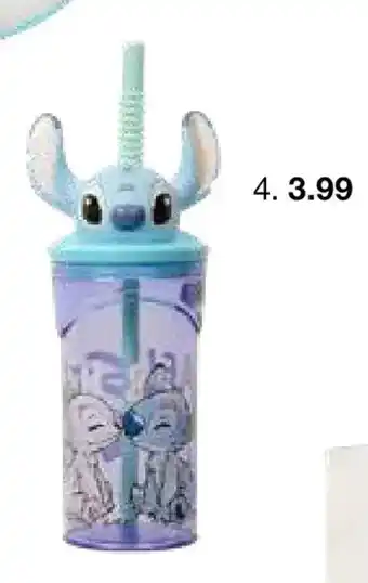 Zeeman Becher mit Strohhalm Angebot