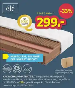 Möbelix Kaltschaummatratze Angebot