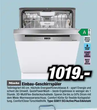 Red Zac Einbau-Geschirrspüler Angebot