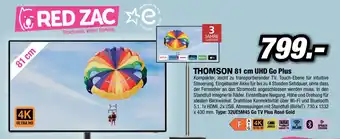 Red Zac Thomson 81 cm uhd go plus Angebot