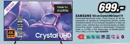 Red Zac SAMSUNG 163 cm Crystal UHD Smart TV Angebot