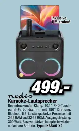 Red Zac Karaoke-Lautsprecher Angebot
