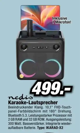 Red Zac Karaoke-Lautsprecher Angebot