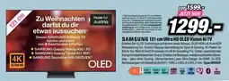 Red Zac SAMSUNG 121 cm Ultra HD OLED Vision AI TV Angebot