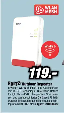 Red Zac Fritz! outdoor repeater Angebot