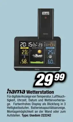 Red Zac Hama wetterstation Angebot