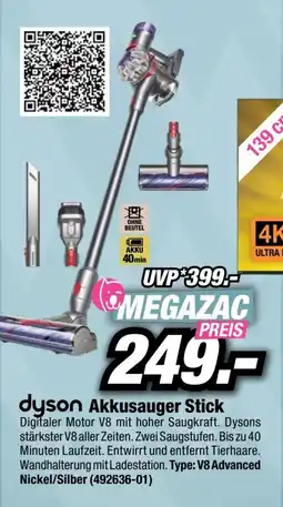 Red Zac Dyson akkusauger stick Angebot