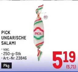 Metro Pick ungarische salami Angebot