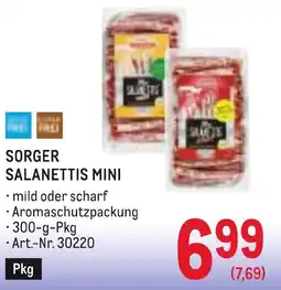 Metro Sorger salanettis mini Angebot