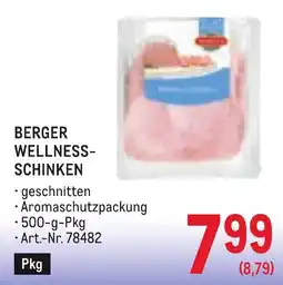 Metro Berger wellness- schinken Angebot