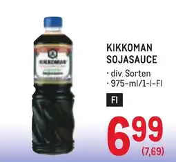 Metro Kikkoman sojasauce Angebot