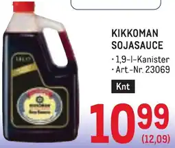 Metro Kikkoman sojasauce Angebot