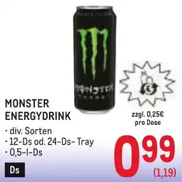 Metro Monster energydrink Angebot