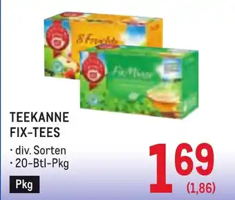 Metro Teekanne fix-tees Angebot