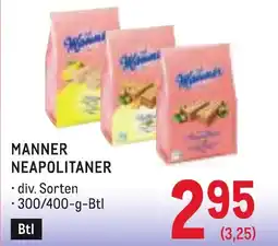 Metro Manner neapolitaner Angebot