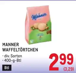 Metro Manner waffeltörtchen Angebot
