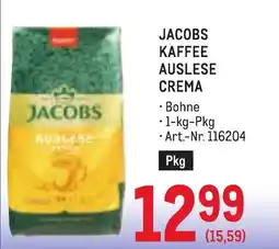 Metro Jacobs kaffee auslese crema Angebot