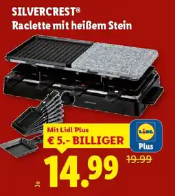 Lidl Raclette mit heißem Stein Angebot
