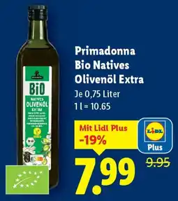 Lidl Primadonna Bio Natives Olivenöl Extra Angebot