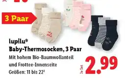 Lidl Baby-Thermosocken Angebot