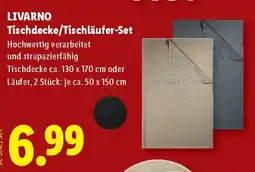 Lidl Tischdecke Tischläufer-Set Angebot