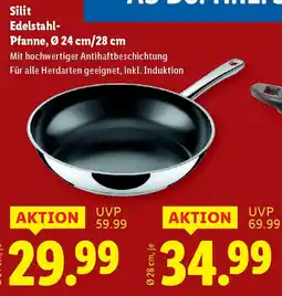 Lidl Silit Edelstahl- Pfanne Angebot