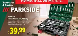 Lidl Parkside Steckschlüssel Set Angebot
