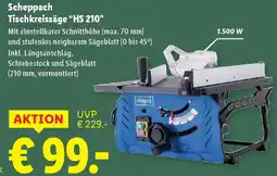 Lidl Scheppach Tischkreissäge Angebot