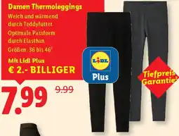 Lidl Damen Thermoleggings Angebot