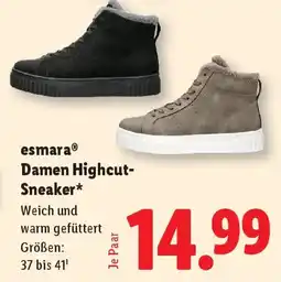 Lidl Damen Highcut- Sneaker Angebot