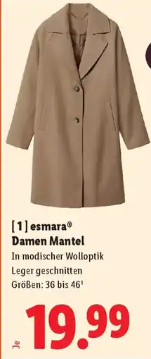Lidl Damen Mantel Angebot