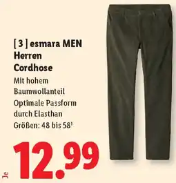Lidl esmara MEN Herren Cordhose Angebot