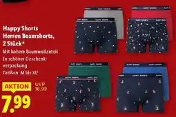 Lidl Happy Shorts Herren Boxershorts Angebot