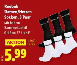Lidl Reebok Damen/Herren Socken Angebot