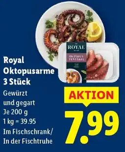 Lidl Royal Oktopusarme Angebot