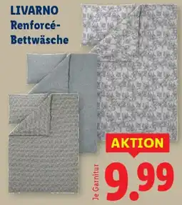 Lidl LIVARNO Renforcé- Bettwäsche Angebot