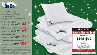 Matratzen Concord Duo-Steppbett Angebot