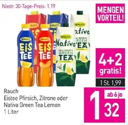 Sutterlüty Rauch Eistee Pfirsich, Zitrone oder Nativa Green Tea Lemon Angebot