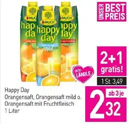 Sutterlüty Happy Day Orangensaft, Orangensaft mild Angebot