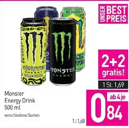 Sutterlüty Monster Energy Drink Angebot