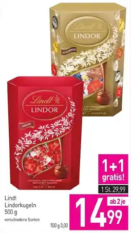 Sutterlüty Lindt Lindorkugeln Angebot