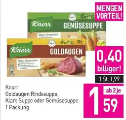 Sutterlüty Knorr Goldaugen Rindssuppe Angebot