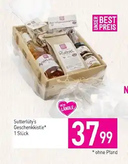 Sutterlüty Sutterlüty's Geschenkkistle Angebot