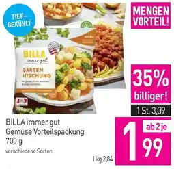 Sutterlüty BILLA immer gut Gemüse Vorteilspackung Angebot