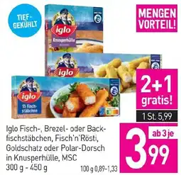 Sutterlüty Iglo Fisch-, Brezel- Angebot