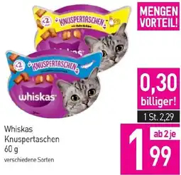 Sutterlüty Whiskas Knuspertaschen Angebot