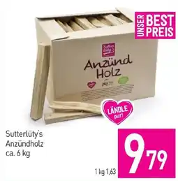 Sutterlüty Sutterlüty's Anzündholz Angebot