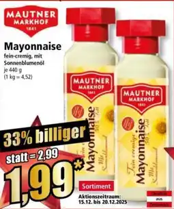 Norma Mayonnaise Angebot