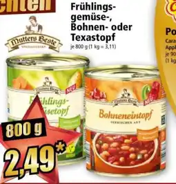 Norma Frühlings- gemüse-, Bohnen- oder Texastopf Angebot