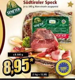 Norma Südtiroler Speck Angebot